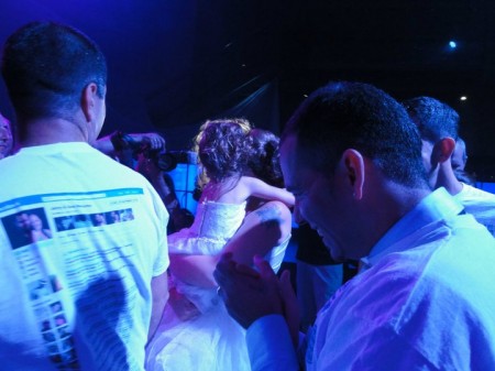 Facebook wedding shirt by Arik Sofer. Photo by Zipi Sofer