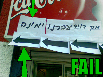 עברנו ימינה. או שמאלה. צילום: צפריר ריחן עברנו ימינה. או שמאלה. צילום: צפריר ריחן