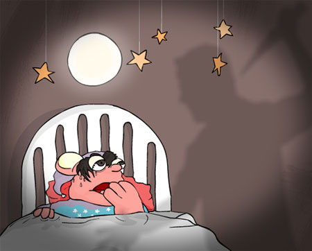 דודו מאיים על גולו. איור: מיקי מוטס