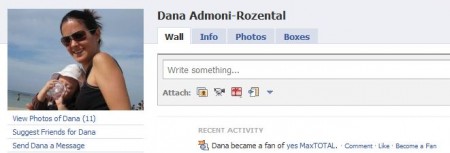 דנה אדמוני מעריצה את Yes MaxTOTAL